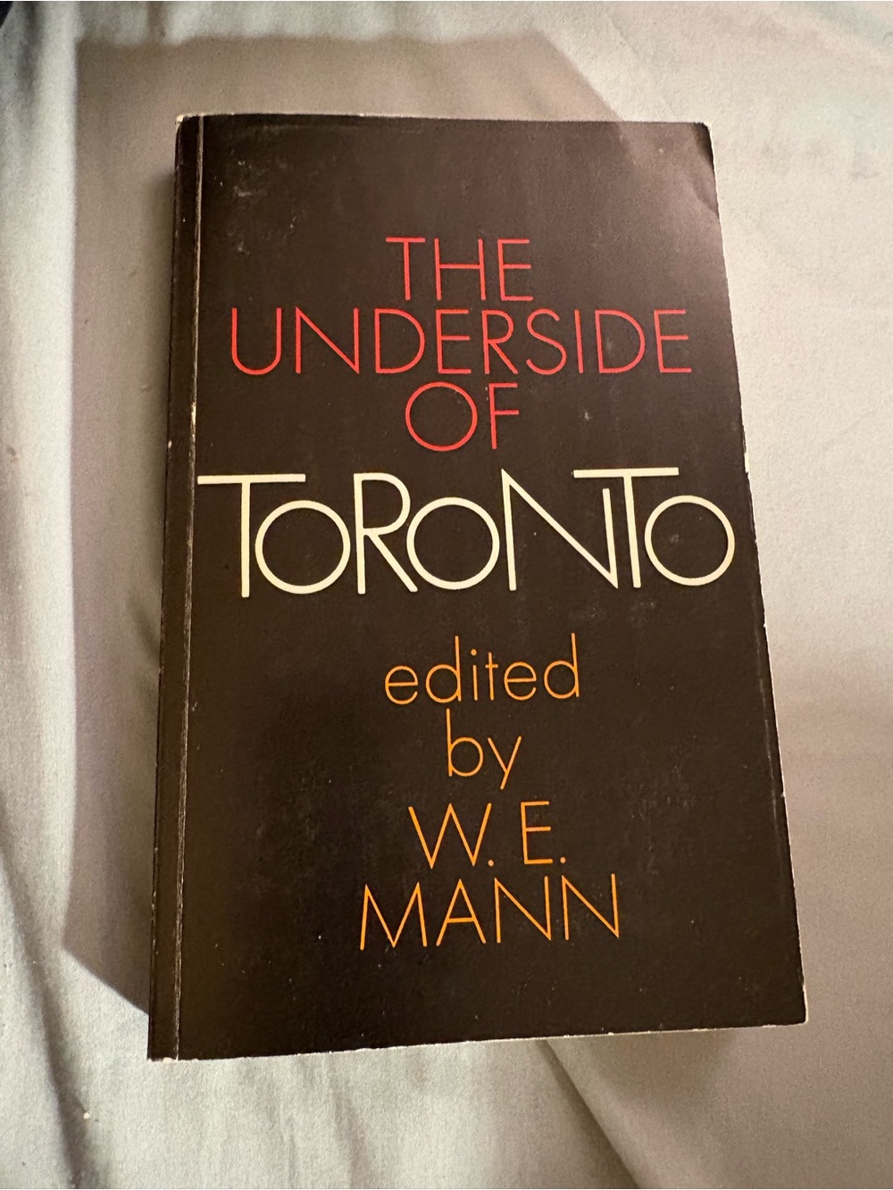 The Underside of Toronto' paperback book